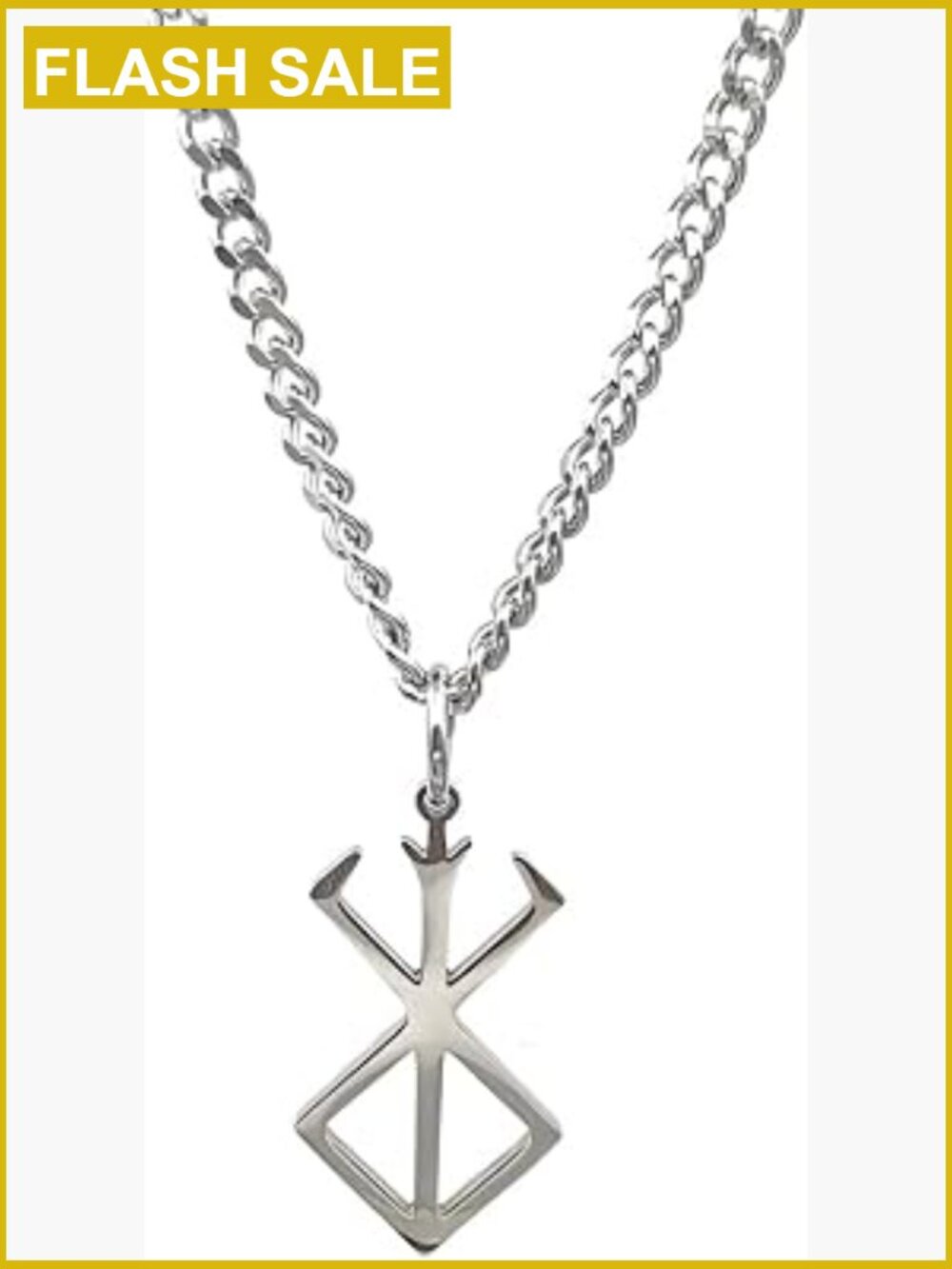 Berserk Rune Symbol Pendant Necklace Anime Cosplay Jewelry